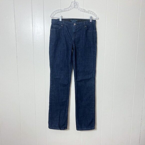 Simply Vera Wang Womens Dark Blue Jeans Size 6 EUC - Picture 1 of 10